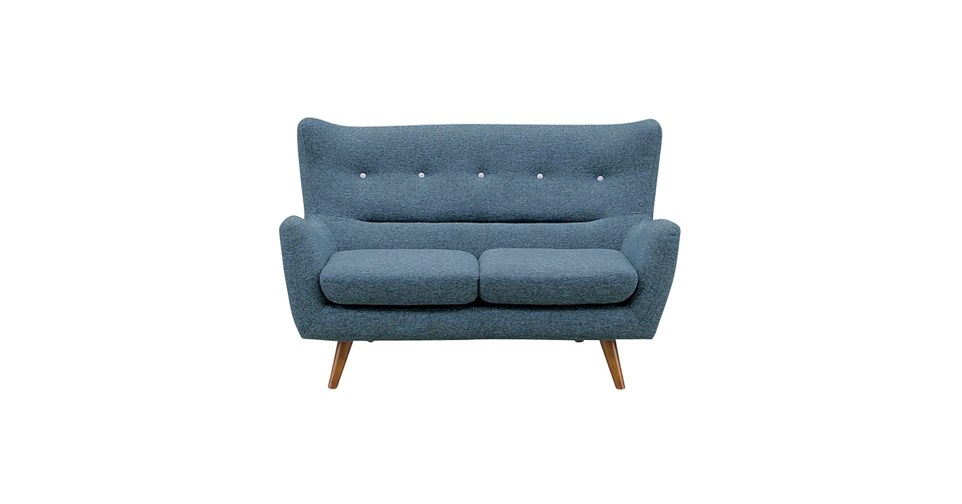 Amazon|サンコウ ファビオラF ソファ 2人掛け ファブリック ブルー Amazon|サンコウ ファビオラF ソファ 2人掛け ファブリック ブルー