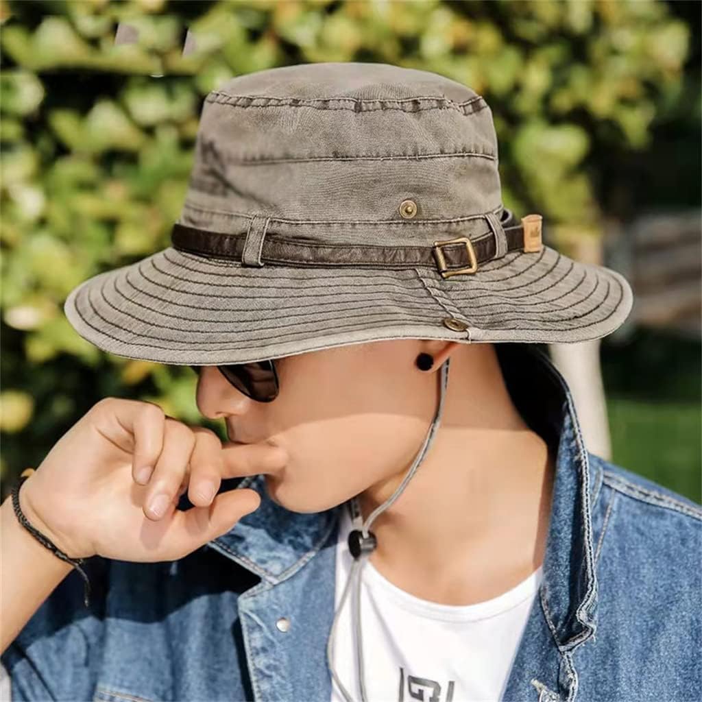 Jazz Retro Party Hat Cowboy Hat Outdoor Fisherman Sun Protection Hat Unisex Hat Casual Wild