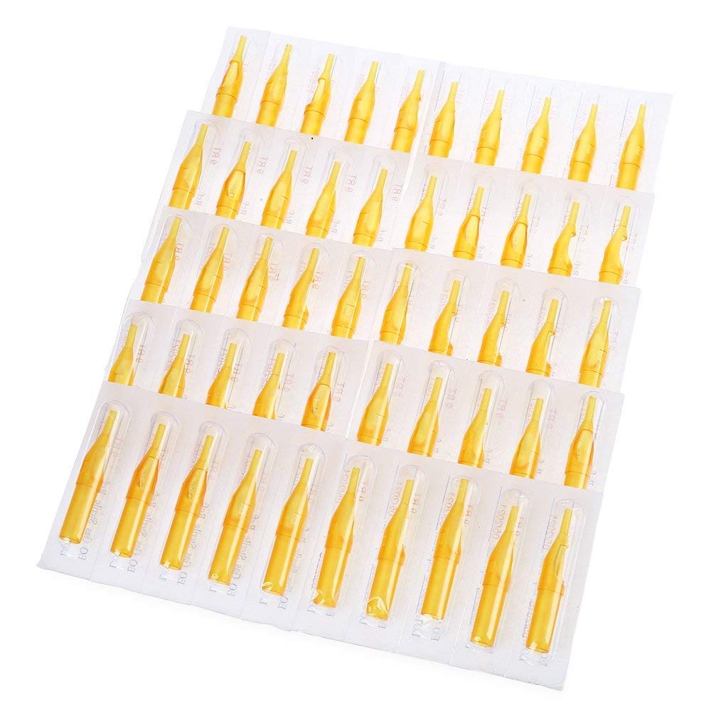 Amazon | SOTICA 使い捨てタトゥーチップ 100個 13F タトゥー