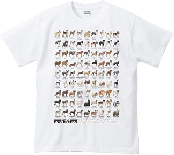 Amazon エムワイディエス Myds 犬種リスト 半袖tシャツ Tシャツ カットソー 通販