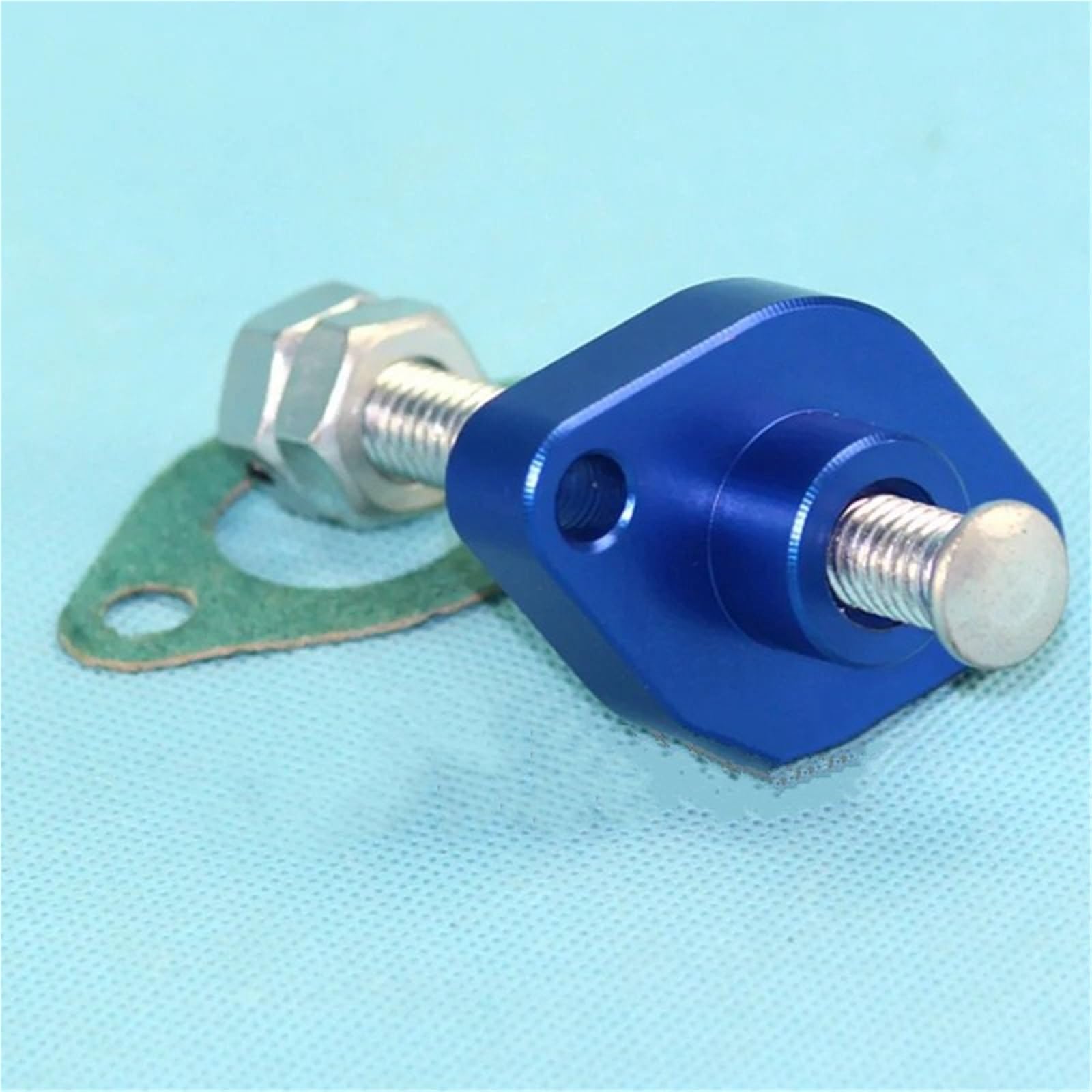 Tensor Cadena Moto Compatible con todoterreno Kl 250 a/c 78-84 Klx 250 94-96 Kl 600 650 KlrMotorcycle ajustador Manual cadena de distribución de leva(E)