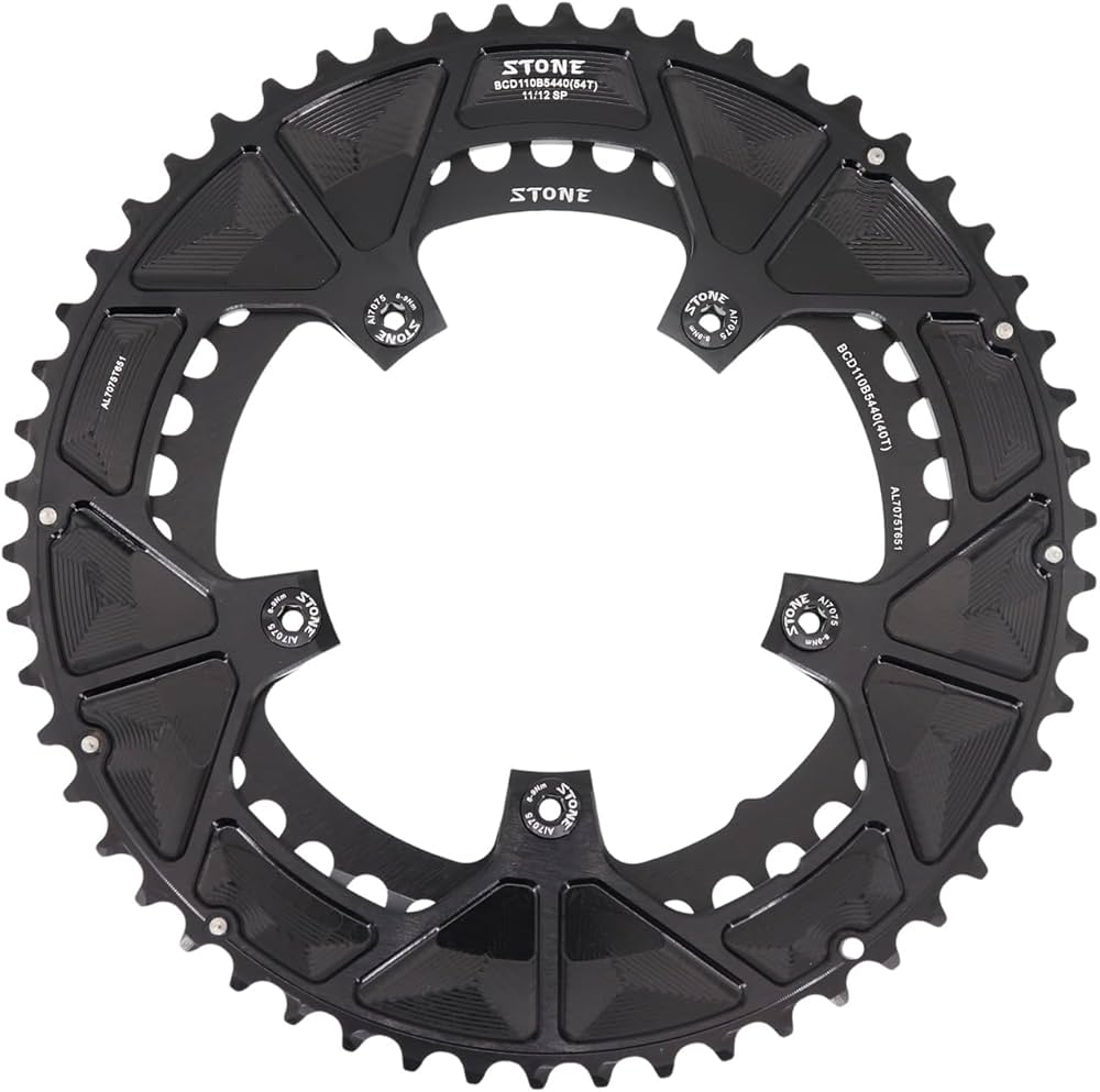 Amazon | STONE 110bcd ラウンドダブルチェーンリングシマノ 12 Amazon | STONE 110bcd ラウンドダブルチェーンリングシマノ 12