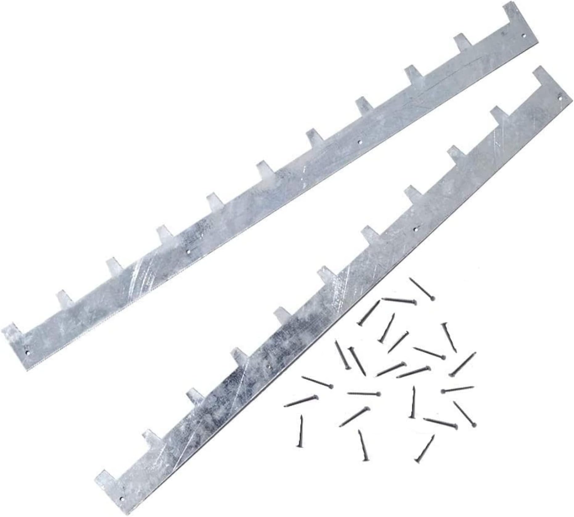 Haosie 6Pcs Beehive Frame Spacers, Metal Beehive Frame Strips, Spacers Beekeeper