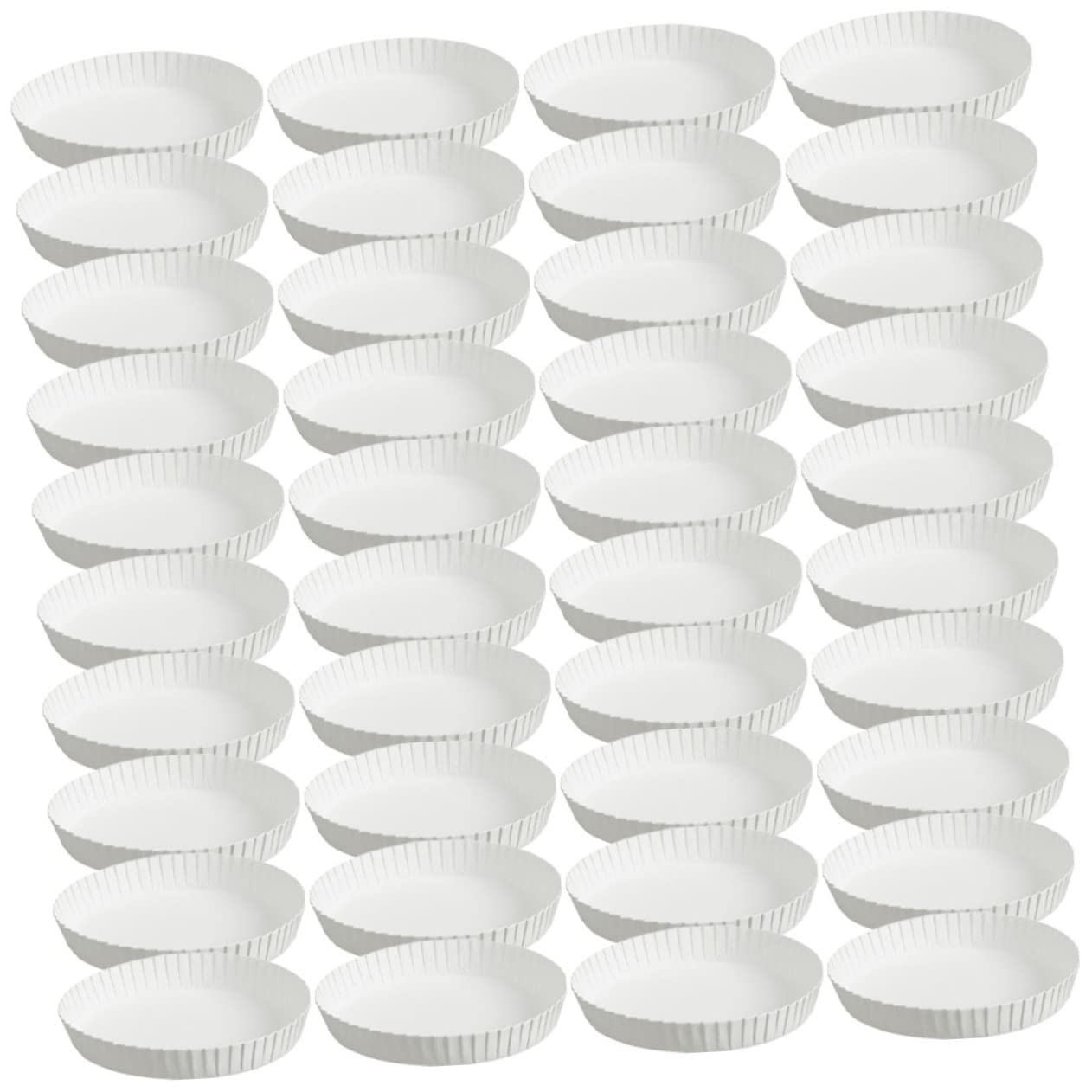 FOMIYES 150pcs Paper Cup Lids for Bar Restaurant Cup Covers for Cold Drinks Disposable Stackable