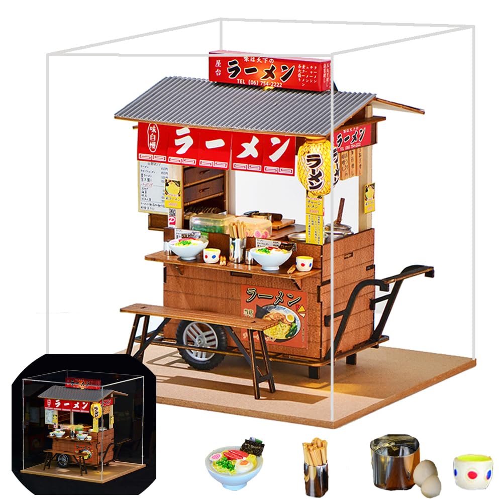 Amazon.com: TOPBSFARNY DIY Miniature Dollhouse Kit Japanese