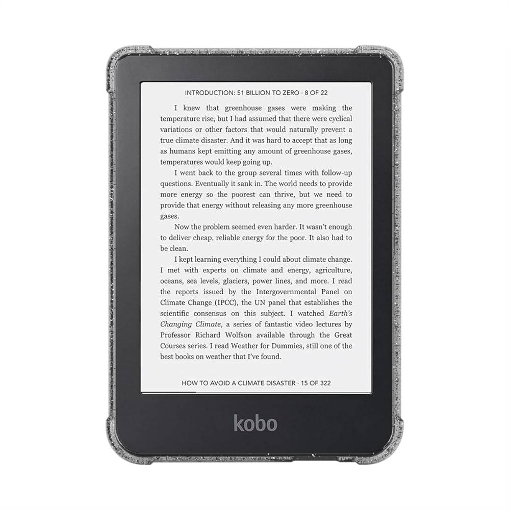 Kobo clara color 本体とカバー Amazon.com: Kobo Clara Colour eReader with Case Bundle