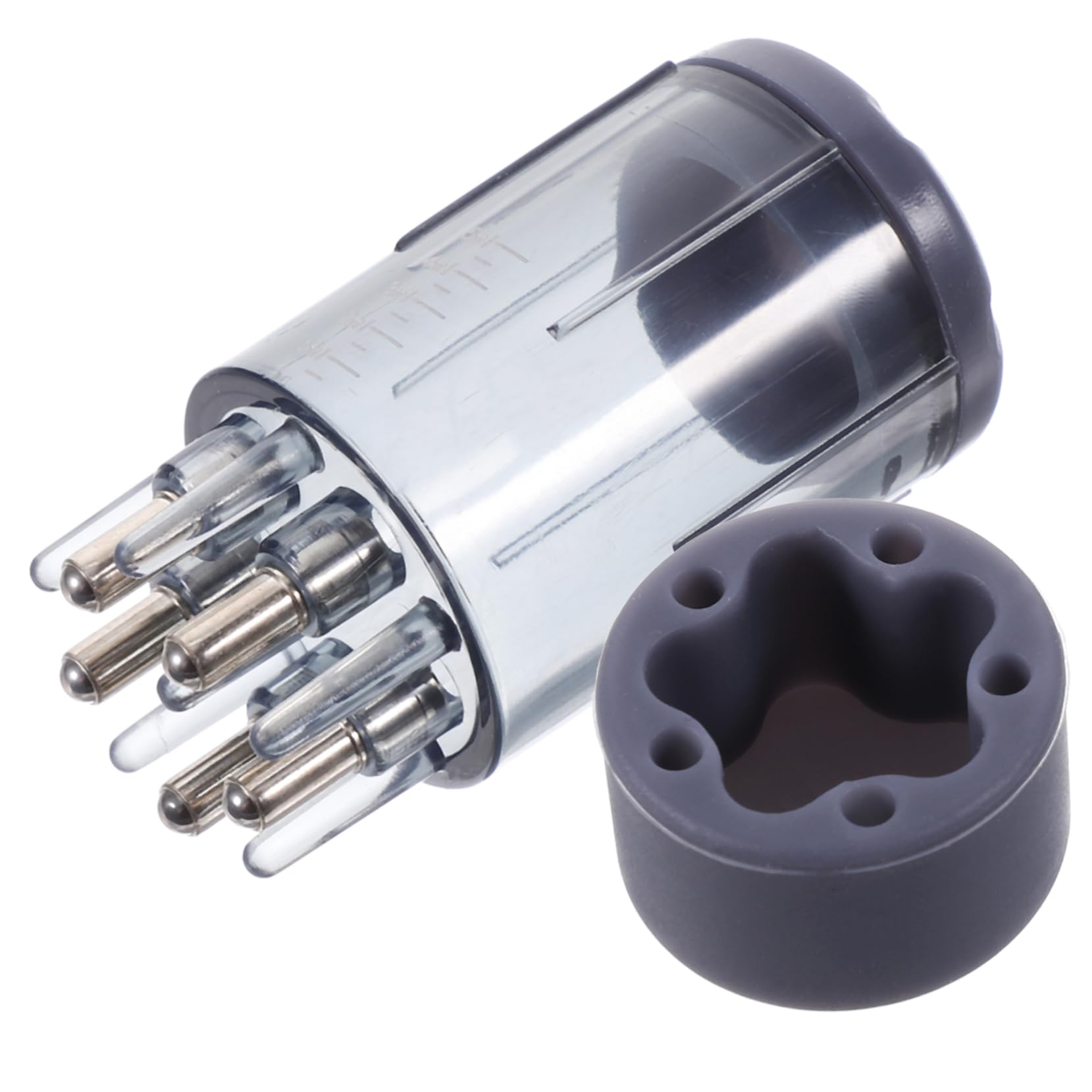 Beatifufu Root Scalp Comb Applicator for Hair Oil Durable Fluid Dispenser with Scalp Massager Easy Control for Home and Salon Use for Treatments