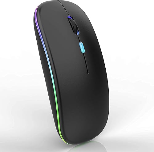 Miniatura 4 de Ratón inalámbrico Bluetooth para portátil Mac, Mac, MacBook, iPad, MacBook Air, MacBook Pro, PC, computadora de escritorio, Windows, Chromebook