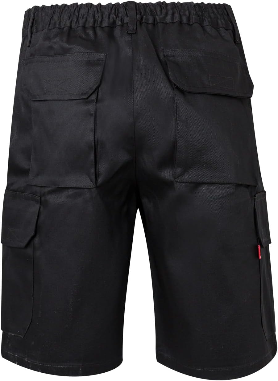 VELILLA – Multi-Pocket Bermuda (Modern), Black, 344/C0/T44