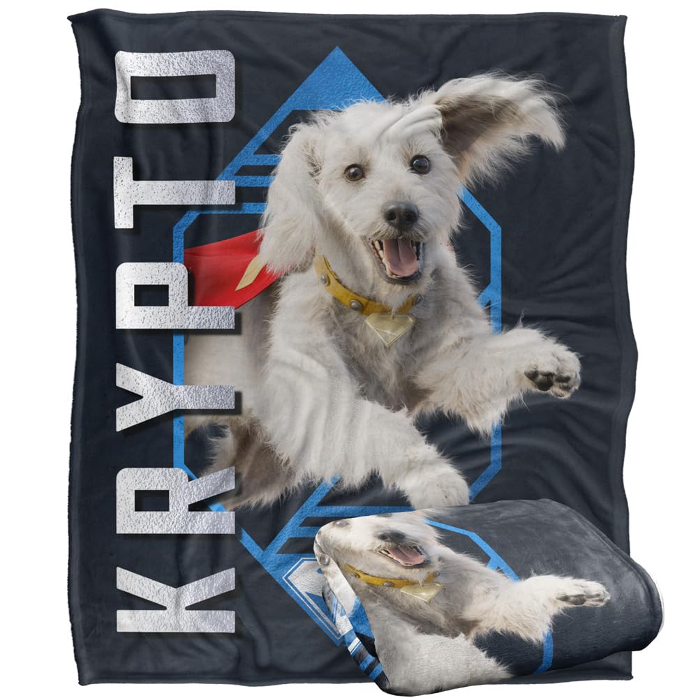 Superman - Throw Blanket - Silky Touch - 152 x 127 cm - White