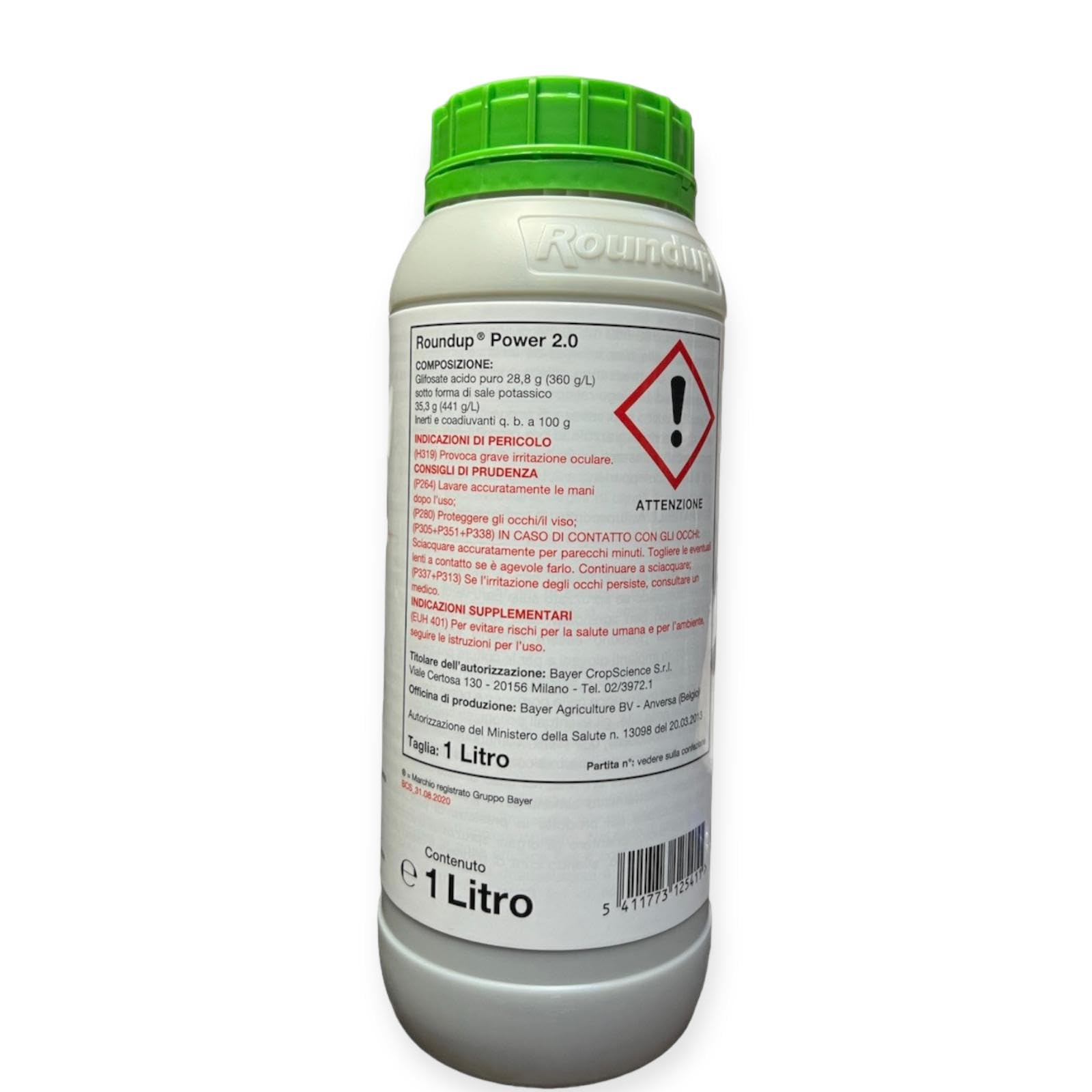 Roundup® POWER 2.0 Erbicida sistemico ad azione totale per applicazioni in post-emergenza delle infestanti