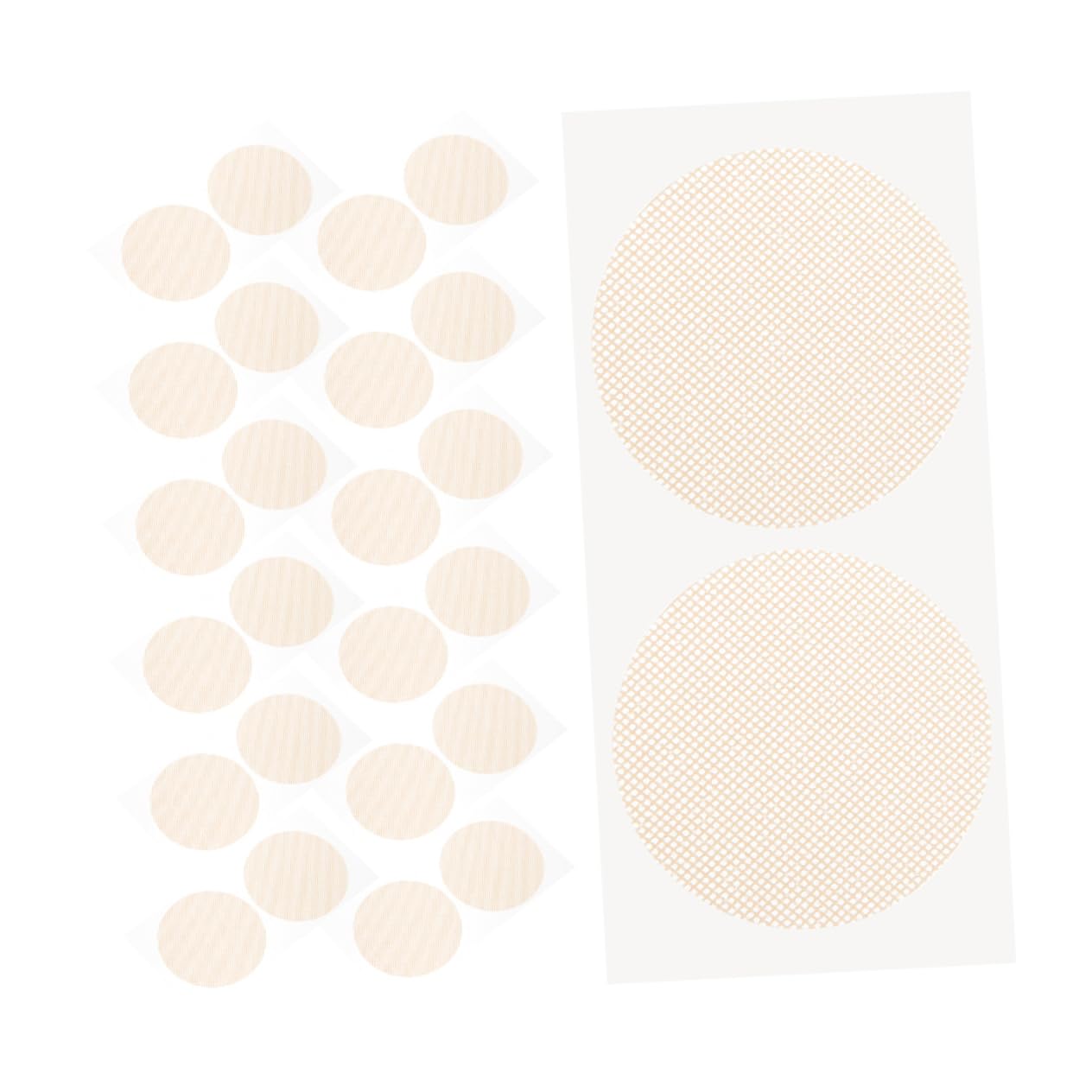 Toyvian 5 Set Cerotti Copricapezzoli per Adesivi Protezione Traspirante E Comfort per attività Estive E 100 Paia*5
