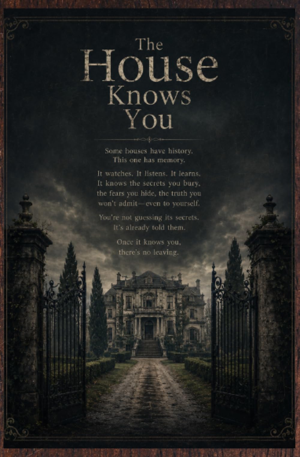 The House Knows You: A psychological sci-fi horror about a house that knows you better than you know yourself
