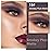 FeiCuiYun Matte Singe Eye Shadow Palette Makeup, Matte Smokey Plum Monochrome Eyeshadow For Old Women, Mini Singe Pressed Pigmented Waterproof Sombras Para Ojos, Vegan, Talc,Paraben & Cruelty Free, 15