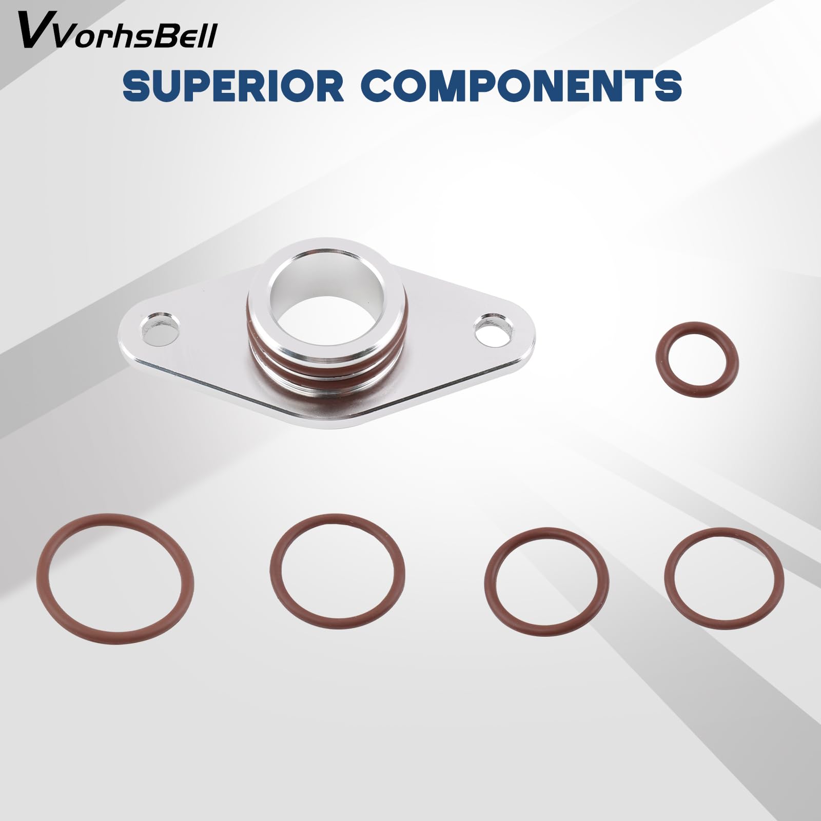 Guarnizione per tubo del pickup della pompa dell'olio compatibile con Opel Insignia Astra Zafira Cascada 2.0 CDTI A20DTH A20DTR, OE 55589549 646125 manicotto in alluminio e O-ring in Viton