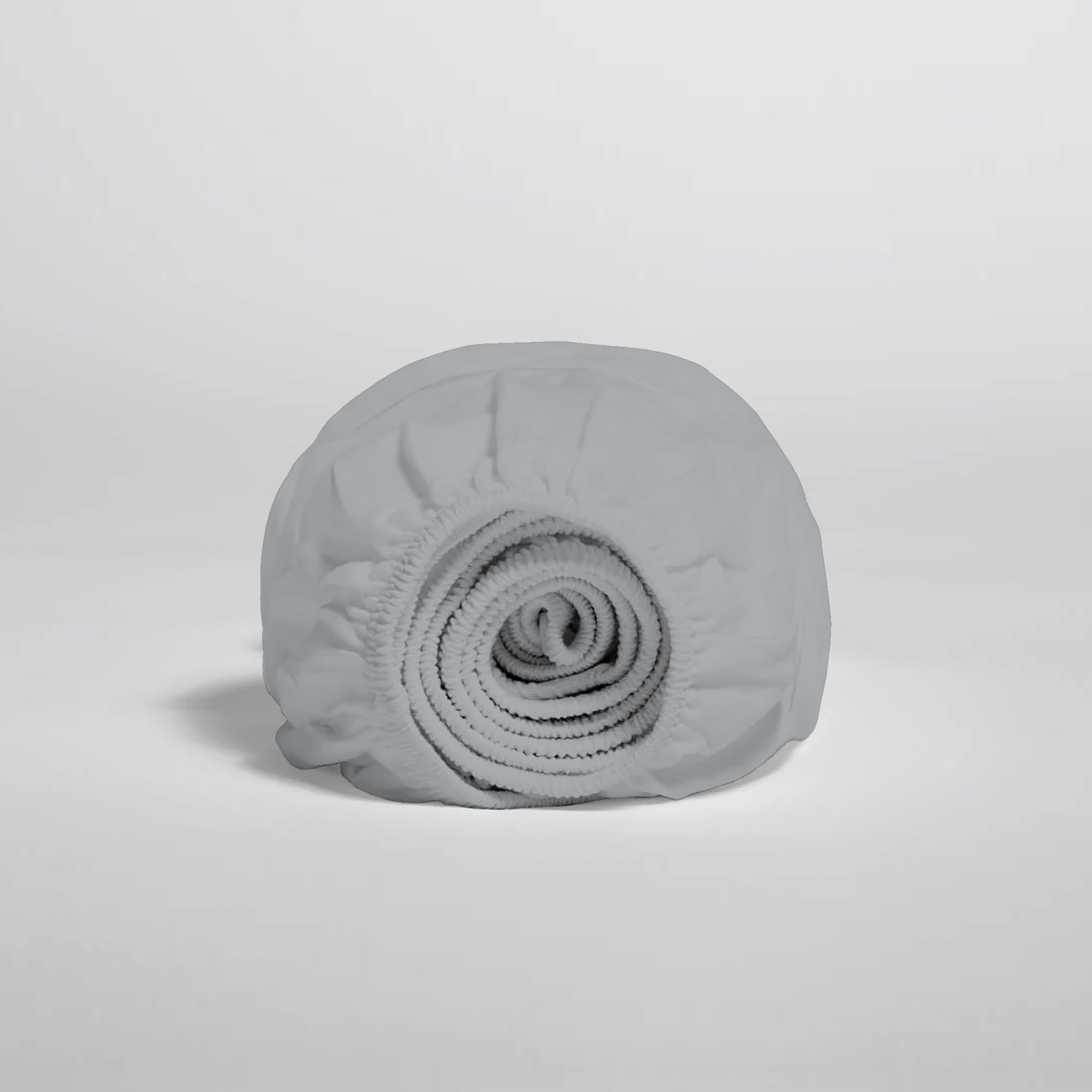 100% Cotton Light Gray Queen Size Fitted Sheet Only, Lightweight & Breathable Fitted Sheet for Queen Bed, Easy Fit 17” Deep Pocket Queen Fitted Sheet, Cooling Sheet (60” W x 80 L) Color Sense