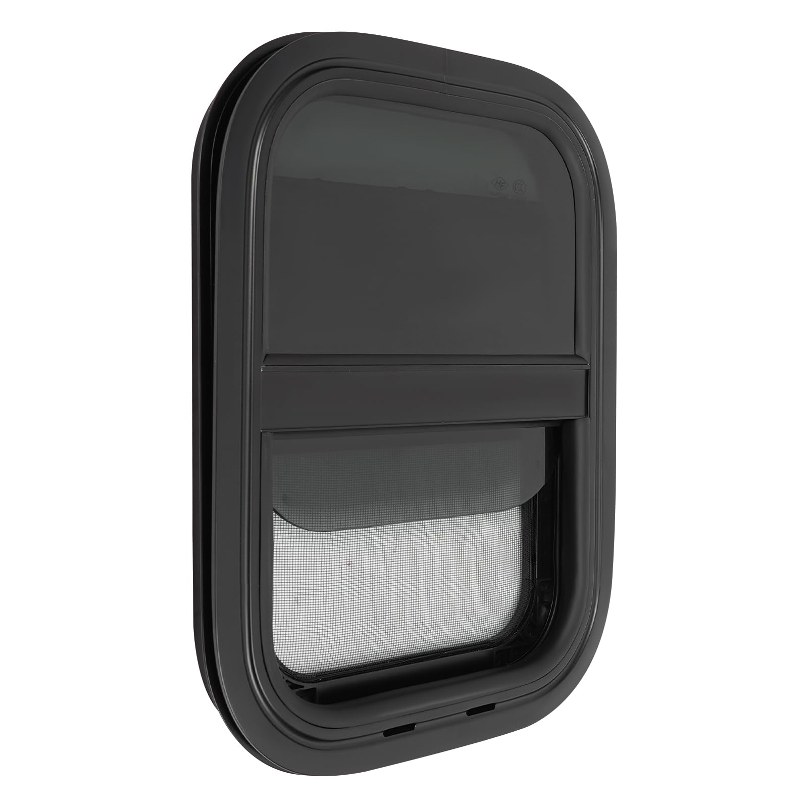 Ventana corredera para autocaravana | Ventana corredera impermeable con malla anti-insectos, ventana lateral de repuesto para autocaravana, furgoneta o camper (300 x 400mm)