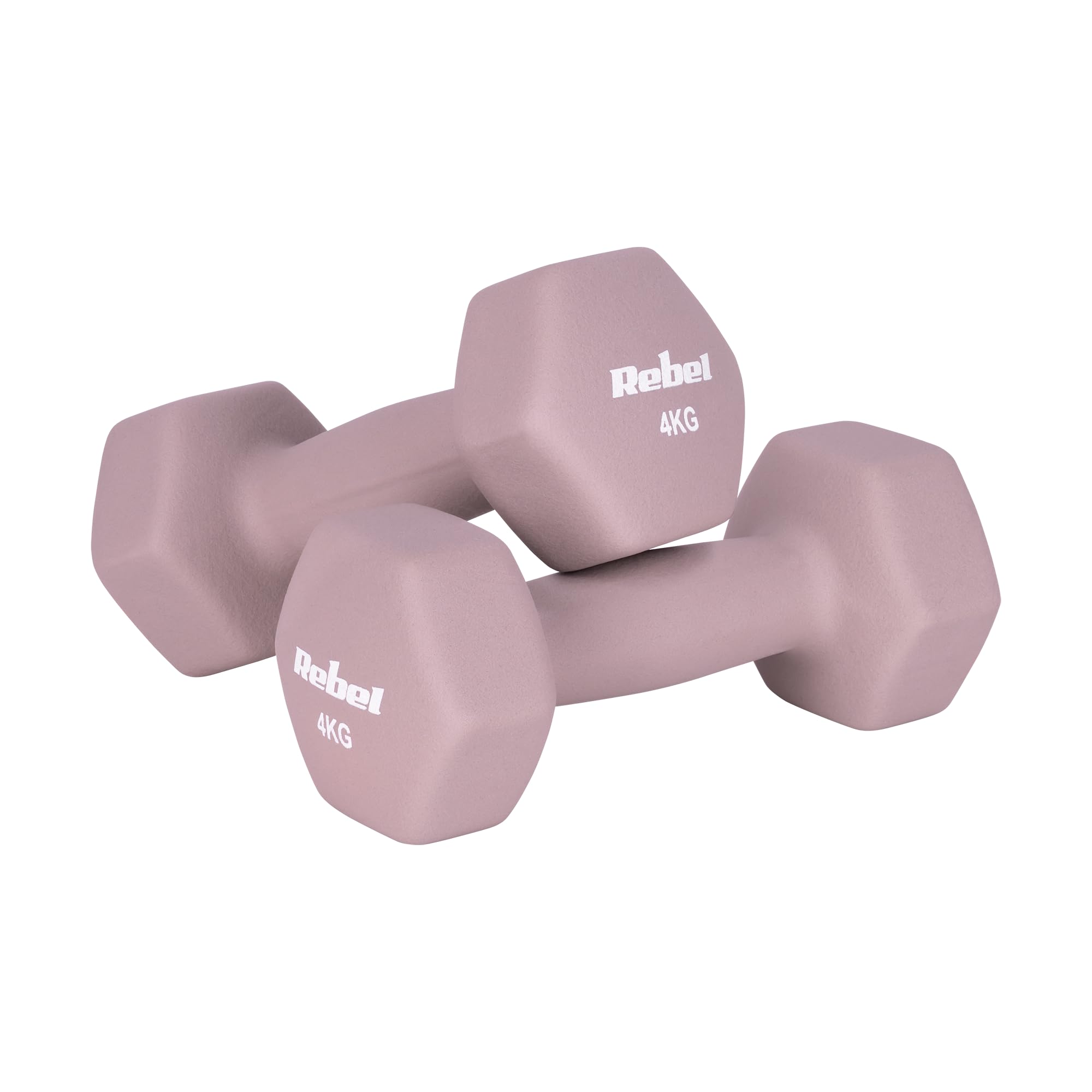 Rebel Electro Hantelki Żeliwne Neoprenowe HEX Zestaw 30 kg (2x1kg+2x2kg+2x3kg+2x4kg+2x5kg)