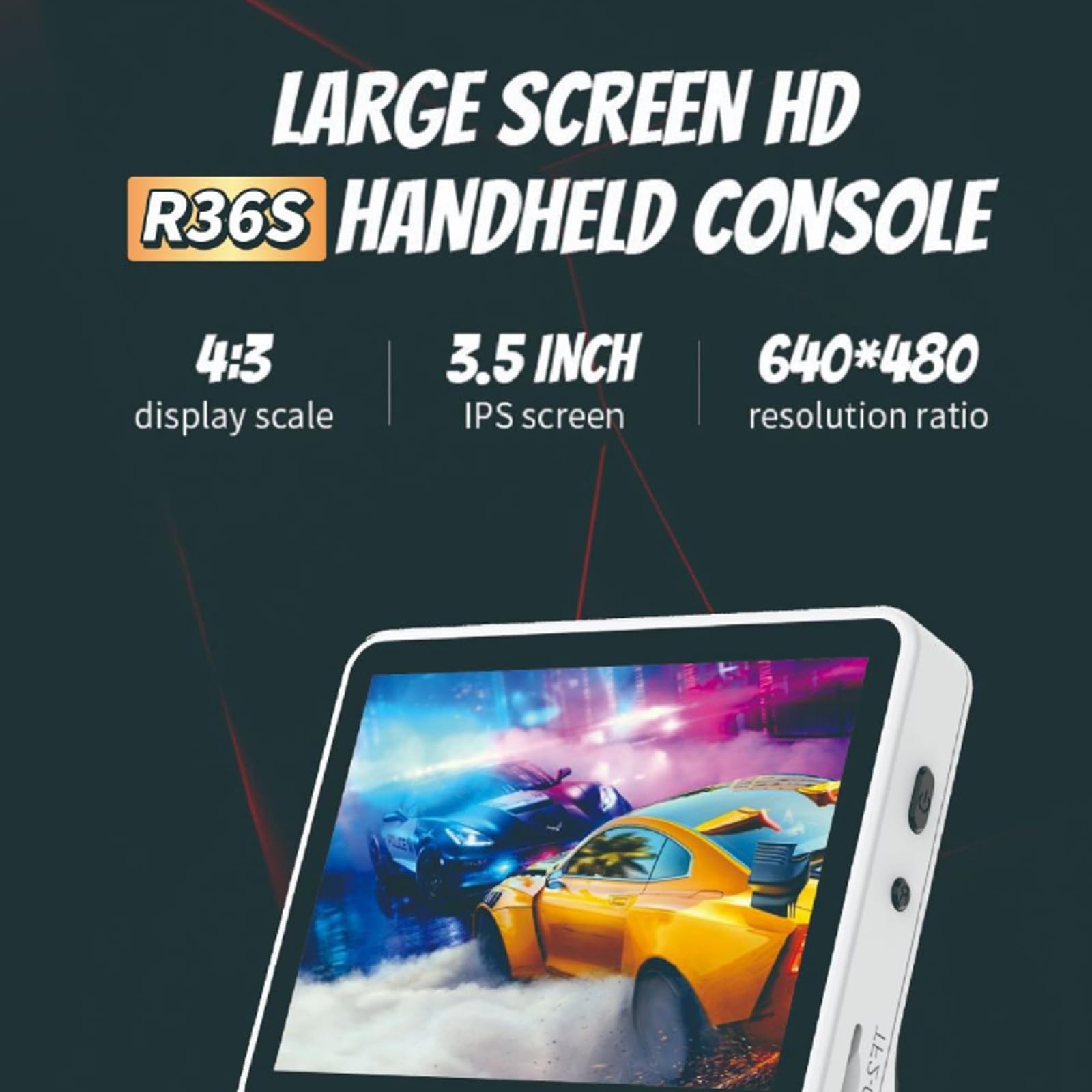 keyboy, 2025 New Keyboy Game Console R36S, k36 handheld game console, 3.5-Inch IPS Screen, Portable Handheld Mini Retro Game Console, Support HDMI and TV Output (Purple,128G+32G)