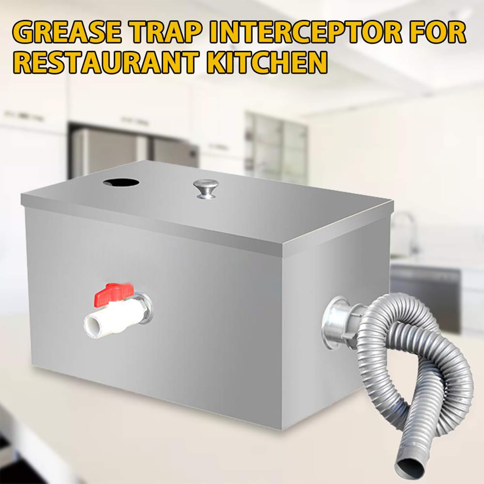 Öl Wasser Separator, Fettabscheider Gastronomie Edelstahl