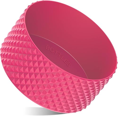 WUQID Bota para botella de agua, bota de silicona de diamante compatible con vaso Stanleyy de 20 a 40 onzas y botella Hydroo Flask de 12 a 24 onzas,