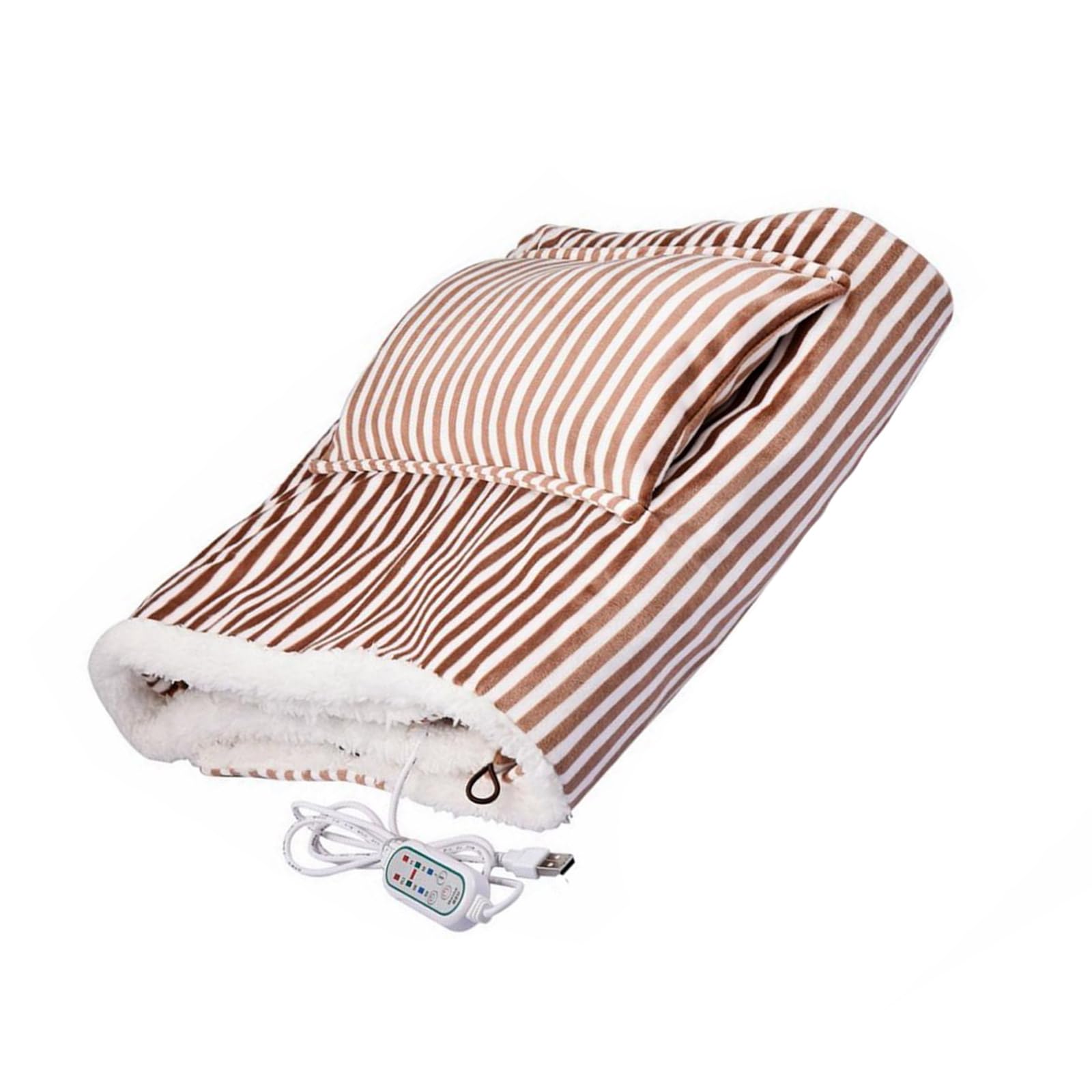 ZEXKENS USB Electric Blanket 3 Heat Modes Portable Adjustable Heat Blanket for Car Tent Or Living Room Comfort