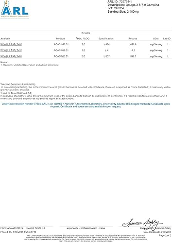 Miniatura 9 de Zippi Omega 3-6-7-9 Camelina Softgels - Suplemento de ácidos grasos Omega 3-6-7-9 a base de plantas Ayuda a apoyar el cerebro, hígado,