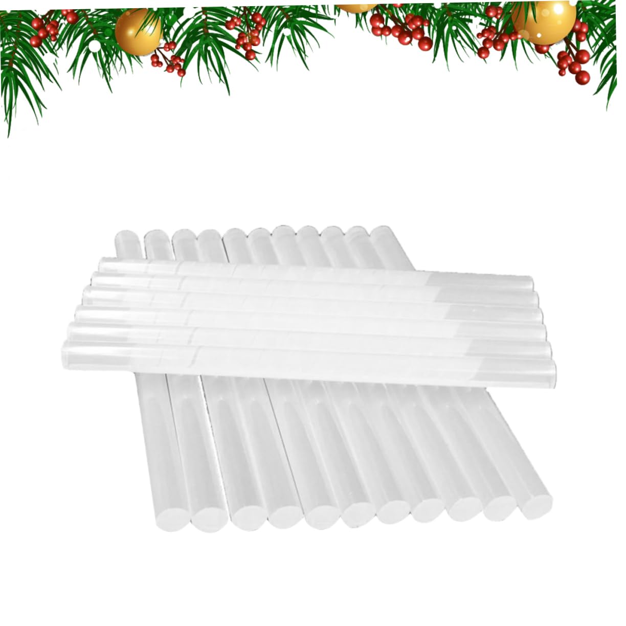 jojofuny 100pezzi Stick di Colla Caldo Trasparenti Strisce di Colla Caldo per Progetti Fai da Te Legno Vetro Cartone Tessuto Plastica Metallo Uso Quotidiano