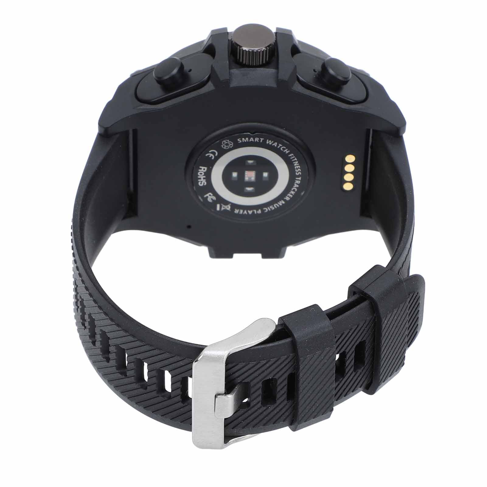 Ejoyous Orologio Smart 1.53in con Auricolari, 2 in 1 Chiamata BT (BLACK)