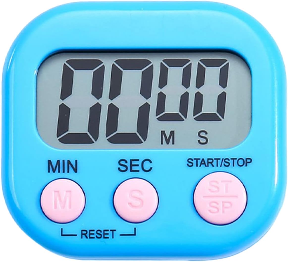 Digital Kitchen Timer with Large Display Loud Ring,Magnetic Back and On/Off Switch Countdown Timers for Cooking,Egg Timer for Study,Classroom,Baking,Cooking,Exercise