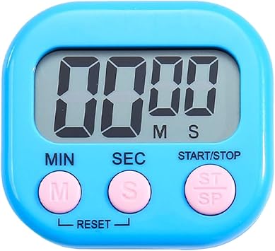 Digital Kitchen Timers for Cooking, Large Display Loud Ring Magnetic Countdown Cooking Timer,Gym Timer for Exercise,Study,Baking,Classroom,Cooking