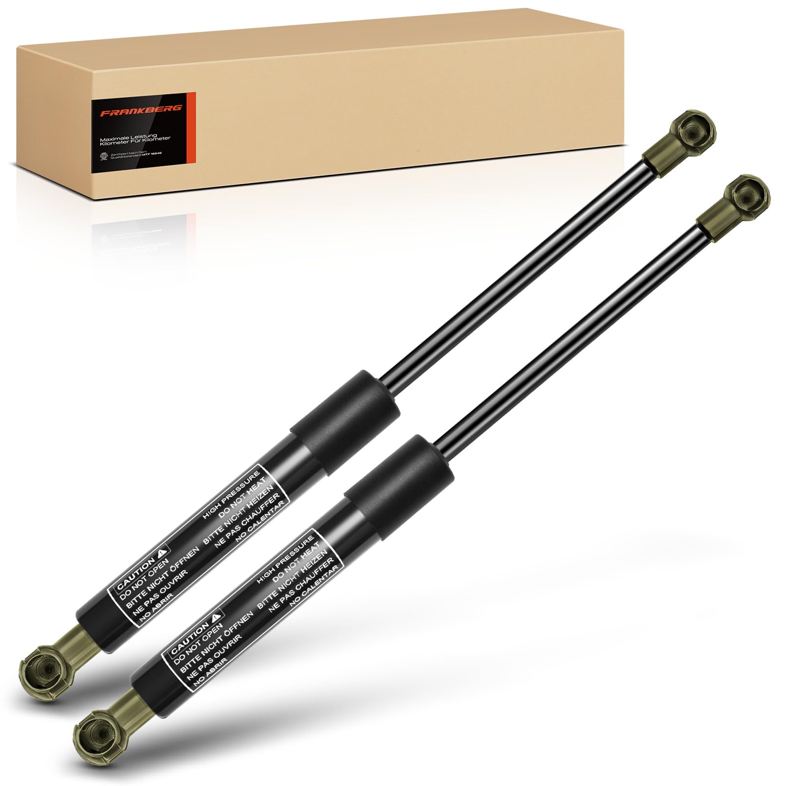 Frankberg 2x Gas Struts Front Bonnet Compatible with 5 Series E39 520 523 525 528 530 540 Estate 1997-2004 5 Series E39 520 523 525 528 530 535 540 M5 Saloon 1995-2003 Replace# 51238174866
