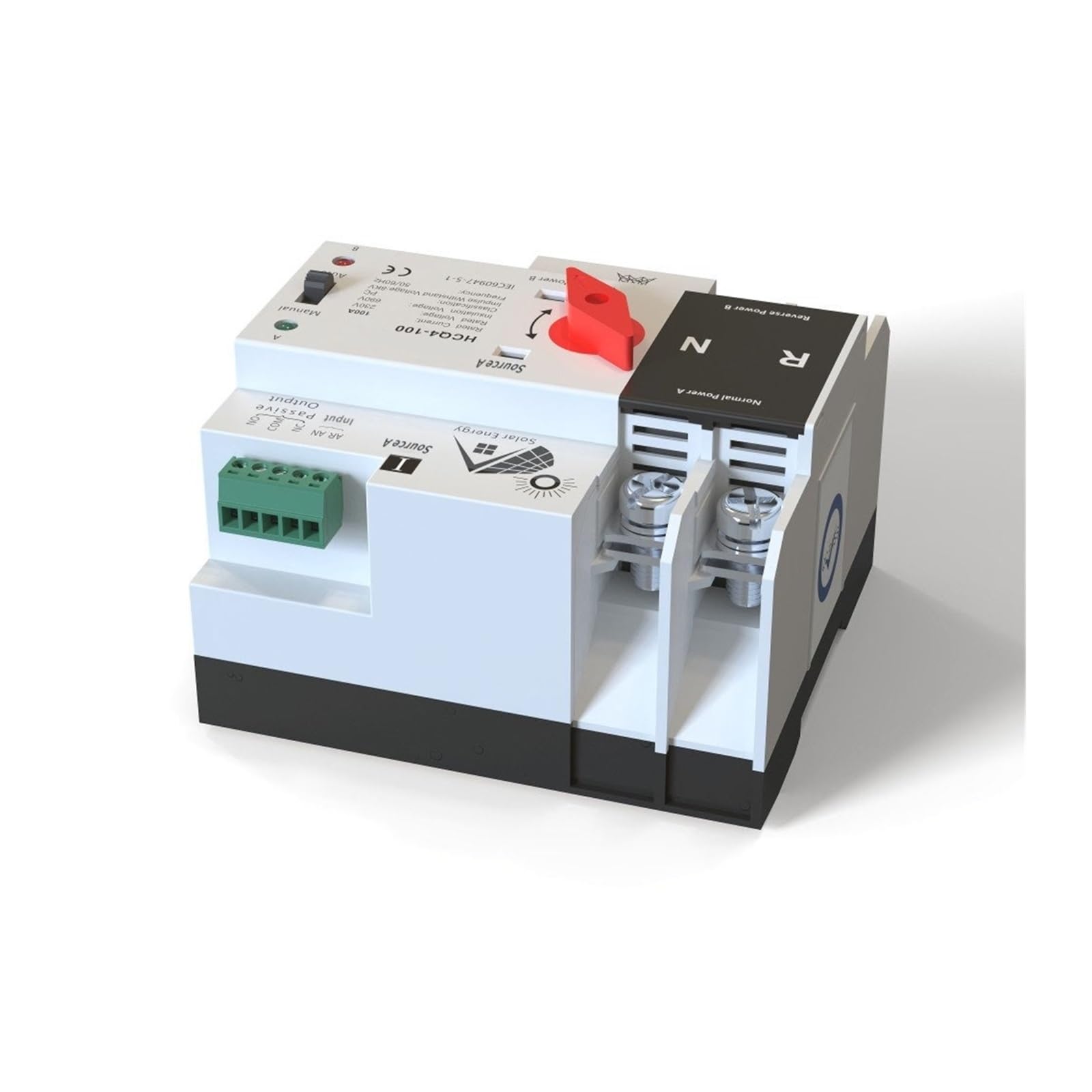 Interruttore Trasferimento Automatico Fotovoltaico 220V 100A - Doppia Alimentazione Per Impianti Solari - Foto 10