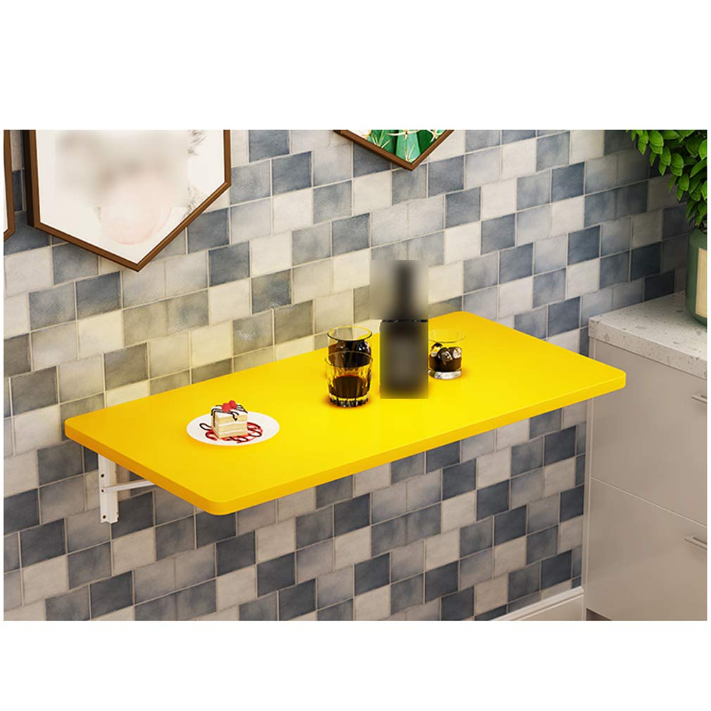Table de cuisine murale rabattable aux finitions soignées et design suspendu épuré