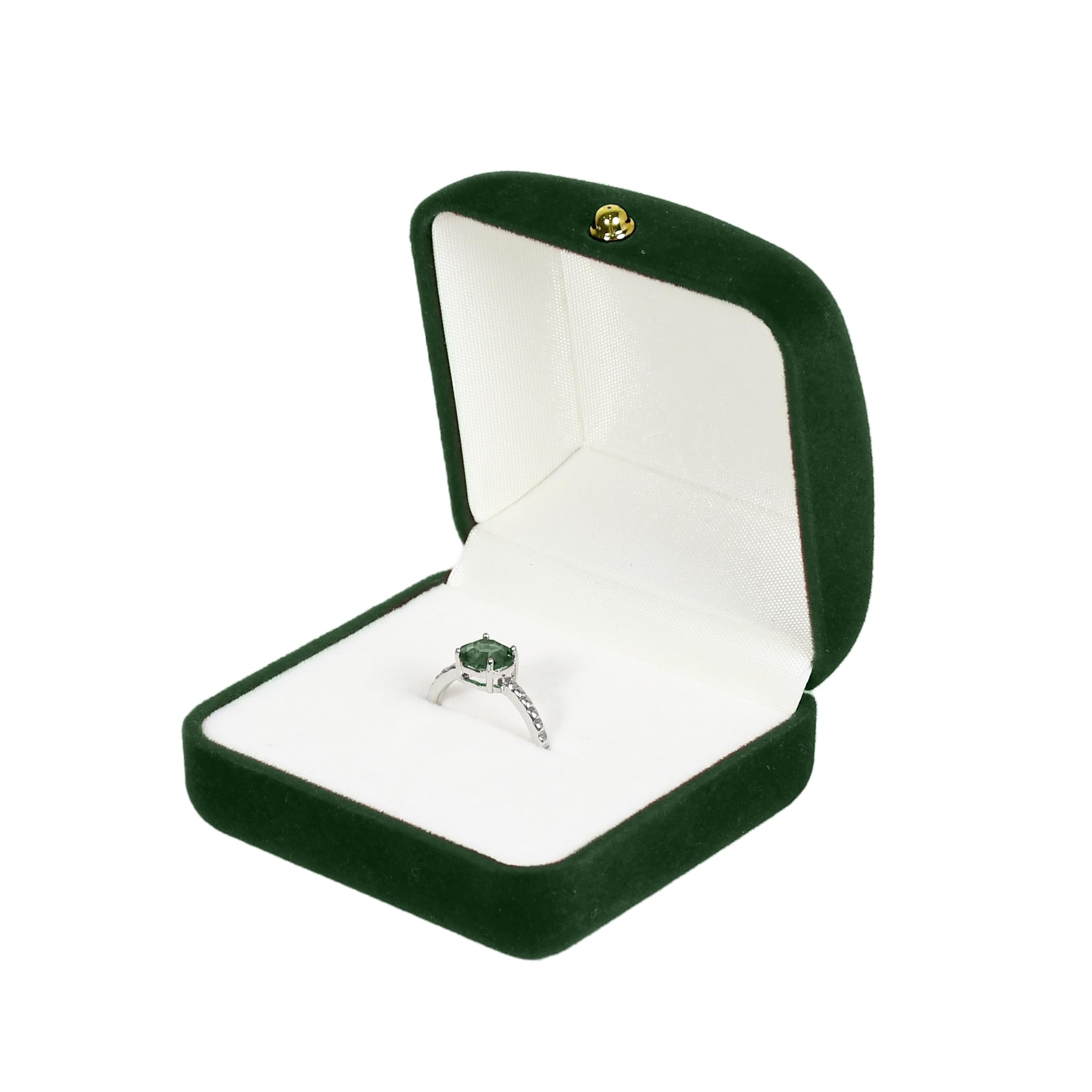 Velvet Travel Ring Gift Boxes Small Jewelry Ring Organizer for Women Earrings Rings Gifts Display Holder Case for