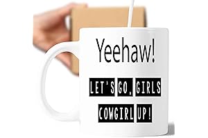 Western Cowgirl Hat Gift Cowgirls Coffee Mug 11 Oz