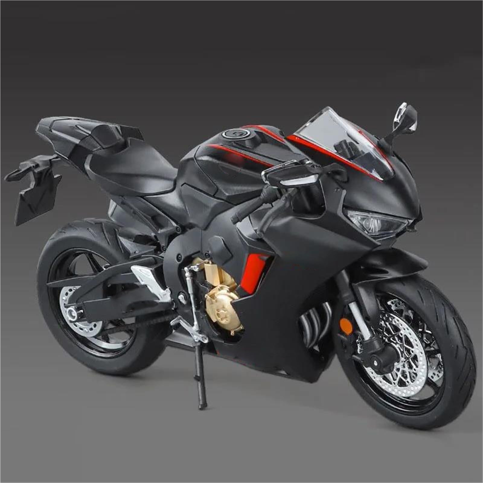 Modelo de Juguete Mini Moto Serie 1/9 para Honda CBR 1000RR Modelo De Coche Juguete Regalo(Nero)