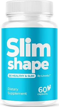 SlimShape Capsules - Official Advanced Formula Premium All Natural Supplement Support, SlimShape for Overall Health & Wellness Supplement Reviews, 60 Capsules for 1 Month
