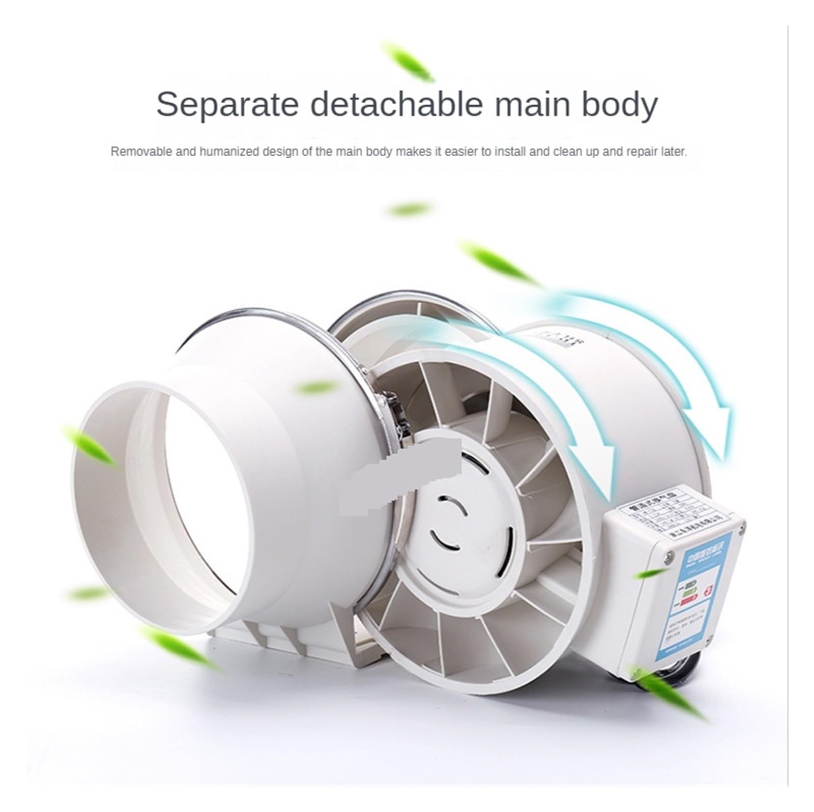 Ventilatore 4''5''6'' Estrattore A Basso Rumore Inline Condotto Macchina For La Pulizia 'aria Ventola Di Scarico Cucina Flusso D'aria Ventilazione Ventola Di Scarico A Parete(6inch)