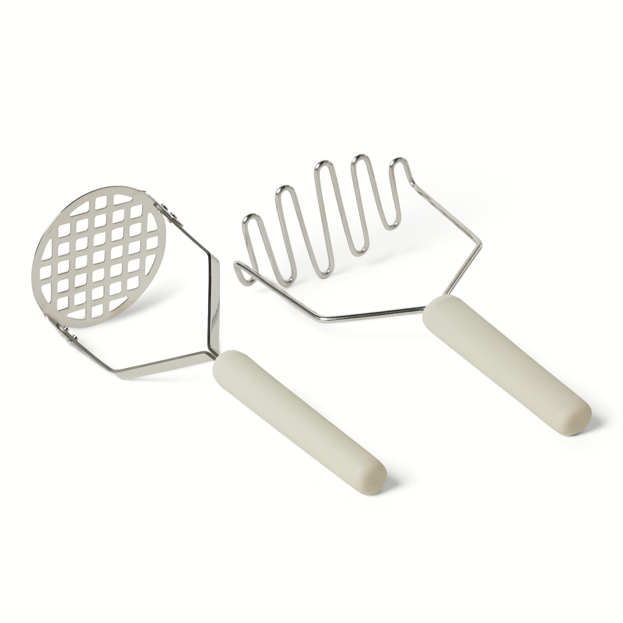 Amazon Basics Potato Mashers 2-Piece Set