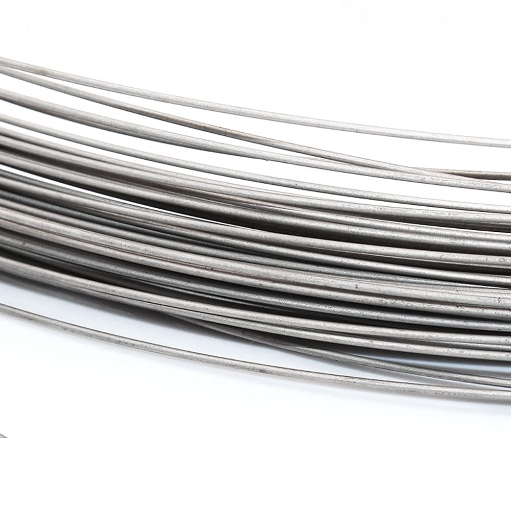 Titandraht Titan Draht Ta2-Titandraht, Durchmesser 1–6 mm, Länge 5 Meter, hohe Festigkeit und Hitzebeständigkeit, hochreiner Titandraht, Durchmesser 2 mm