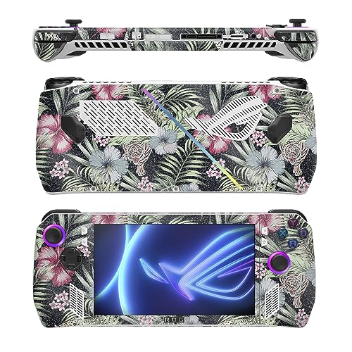 Image of MightySkins Glossy Glitter Skin Compatible with Asus ROG Ally - Asian Tropics | Protective, Durable High-Gloss Glitter Finish | Easy to Apply