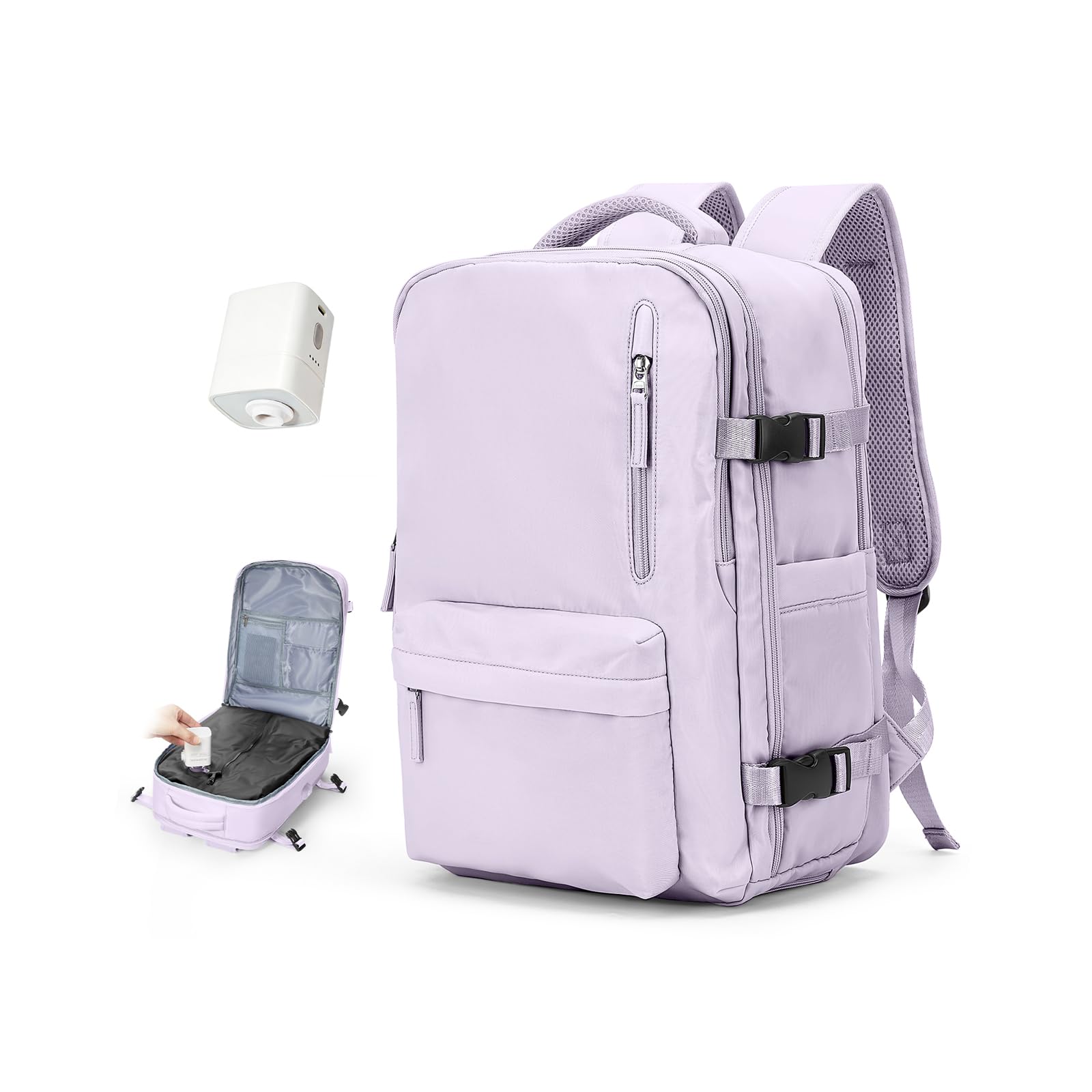 BJLFS Mochila Viaije Cabina Avion 40×30×20 Ryanair Wizzair Mochila al Vacío Equipaje de Mano 40x20x25 Maletas De Viaje Cabina Bolsa de Viaje Mujer para Cabina avion Mochila Portatil 14 Pulgadas — view 22