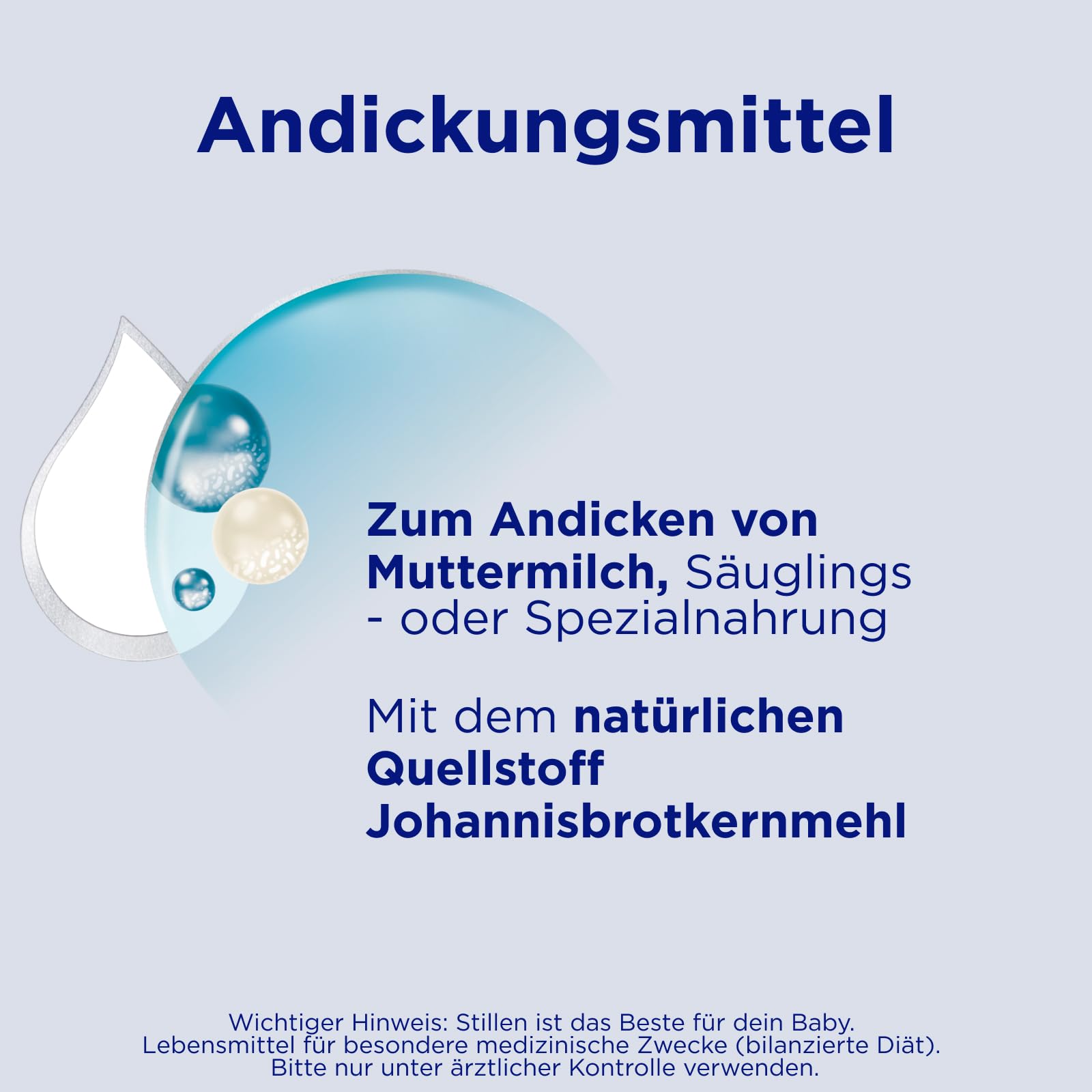 Aptamil Anti-Reflux - Komplettnahrung von Geburt an, Zum Diät Management, Bei Spucken und Aufstoßen, Babynahrung, Milchpulver, 6x 135 g