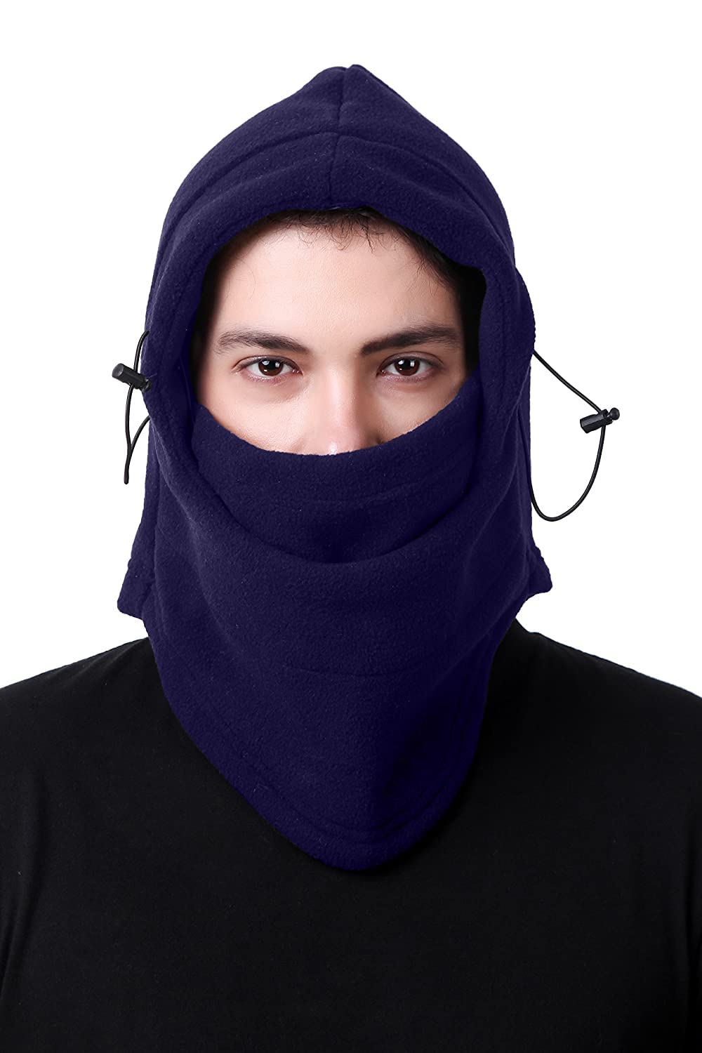 ZaySoo Unisex Fleece Hood Balaclava Ski Face Cover Neck Winter Warmer