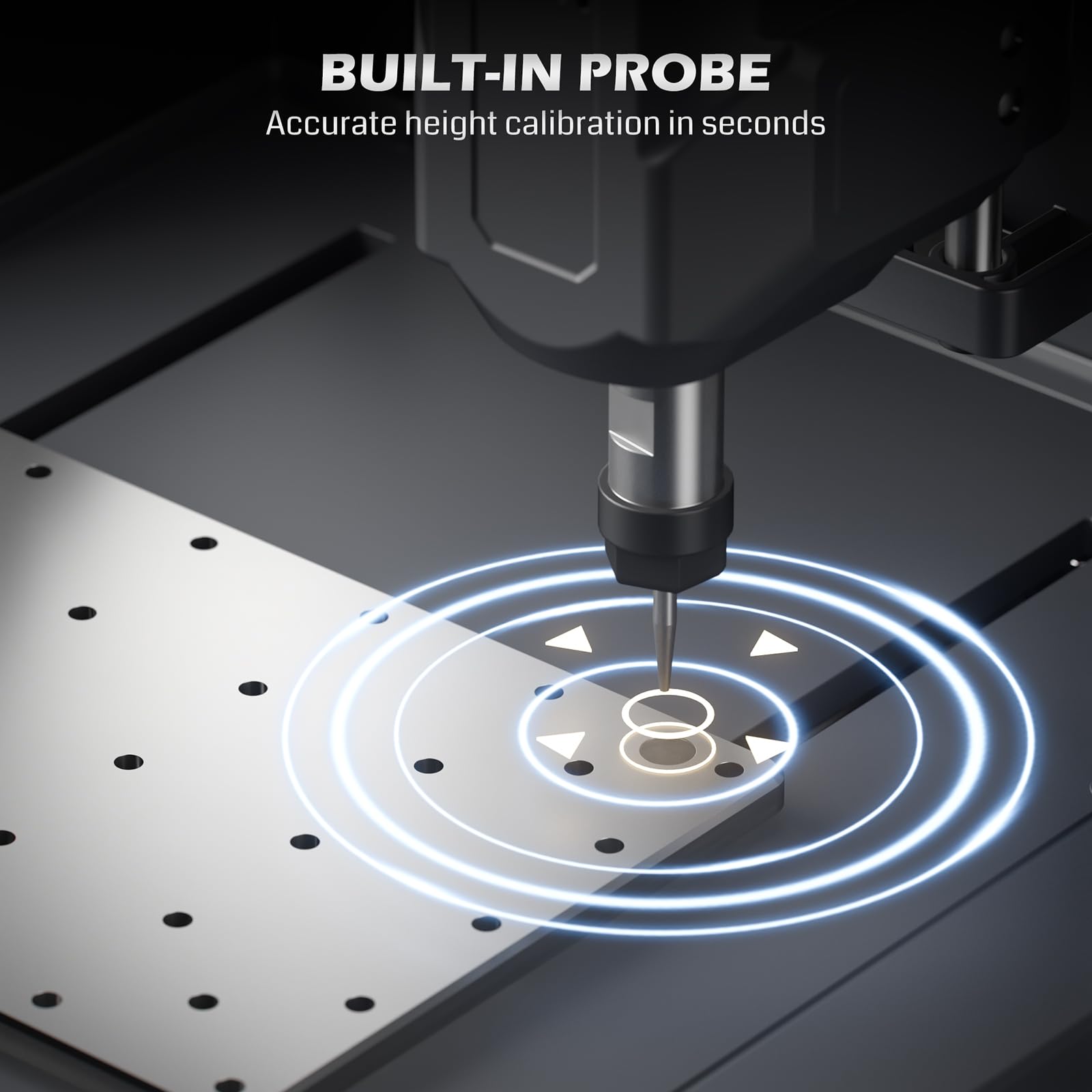 Genmitsu Cubiko Fraiseuse CNC de Bureau, Machine de Gravure Précise pour PCB, Bois et Métal Mou, Palpage Z Automatique et Wi-Fi, Prête à l'Emploi (Zéro Assemblage) avec Boîtier de Sécurité