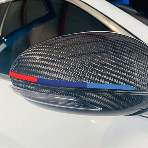 Miniatura 4 de AICEL 6 calcomanías reflectantes para espejo retrovisor para automóvil, impermeables, decoración gráfica, calcomanía de personalidad, accesorios