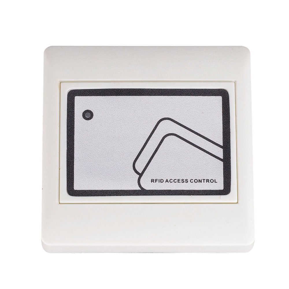 RFID card reader, access control SilverCloud CA101 stand-alone for indoor use, 2 RFID cards included