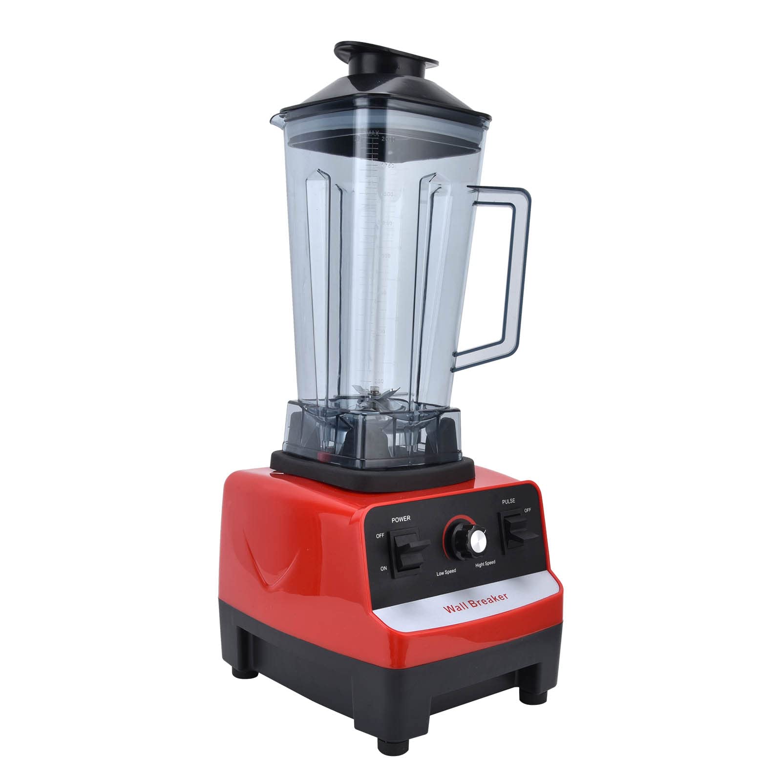 Blender 800W, 2L, 5 Ostrzy, 35000 Obr/min, Blender do Smoothie z 99% Wskaźnikiem Uszkodzenia ścian Komórkowych do Shake'ów, Koktajli Mlecznych i Smoothie. (Wtyczka UE 220 V)