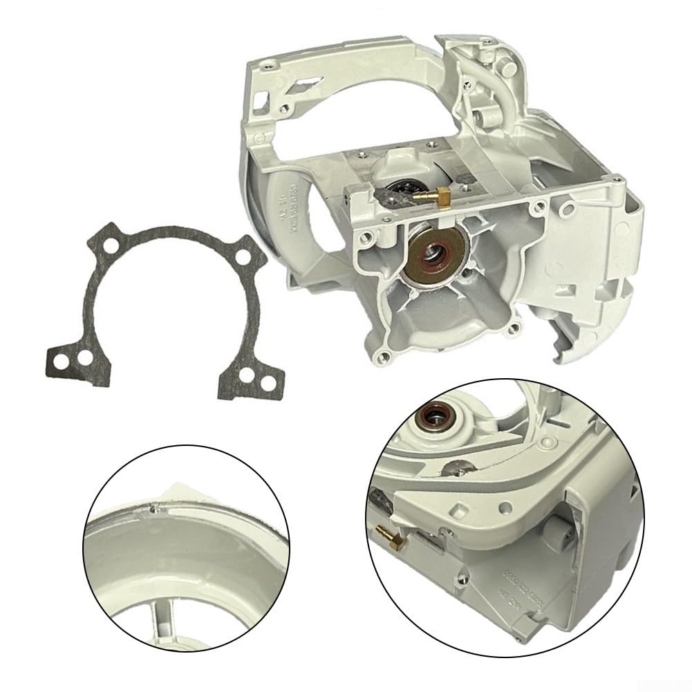 Alloggiamento Carter Per Fs160 Fs220 Fs280 Motori Parte 4119 020 2107 Plastica Bianco Copertura Con Guarnizione Per String Trimmer Kit di Riparazione E Manutenzione Due Pezzi Incluso Componente di
